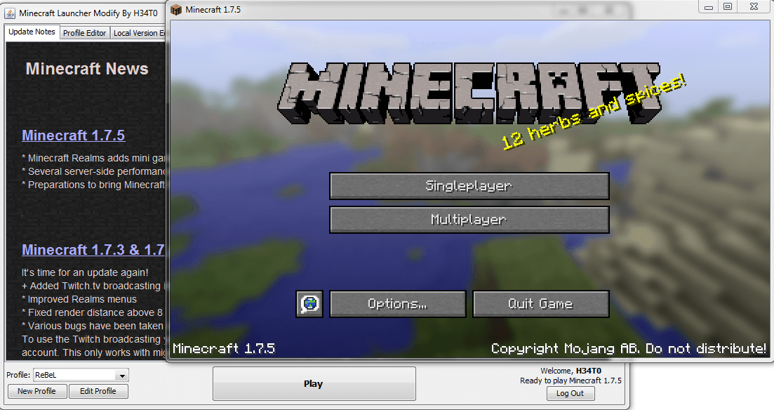 minecraft 1.2 hack for mac